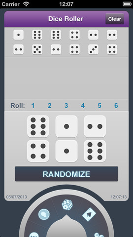 dice roller app for skype